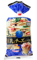 3食豆乳とチーズのパスタ画像